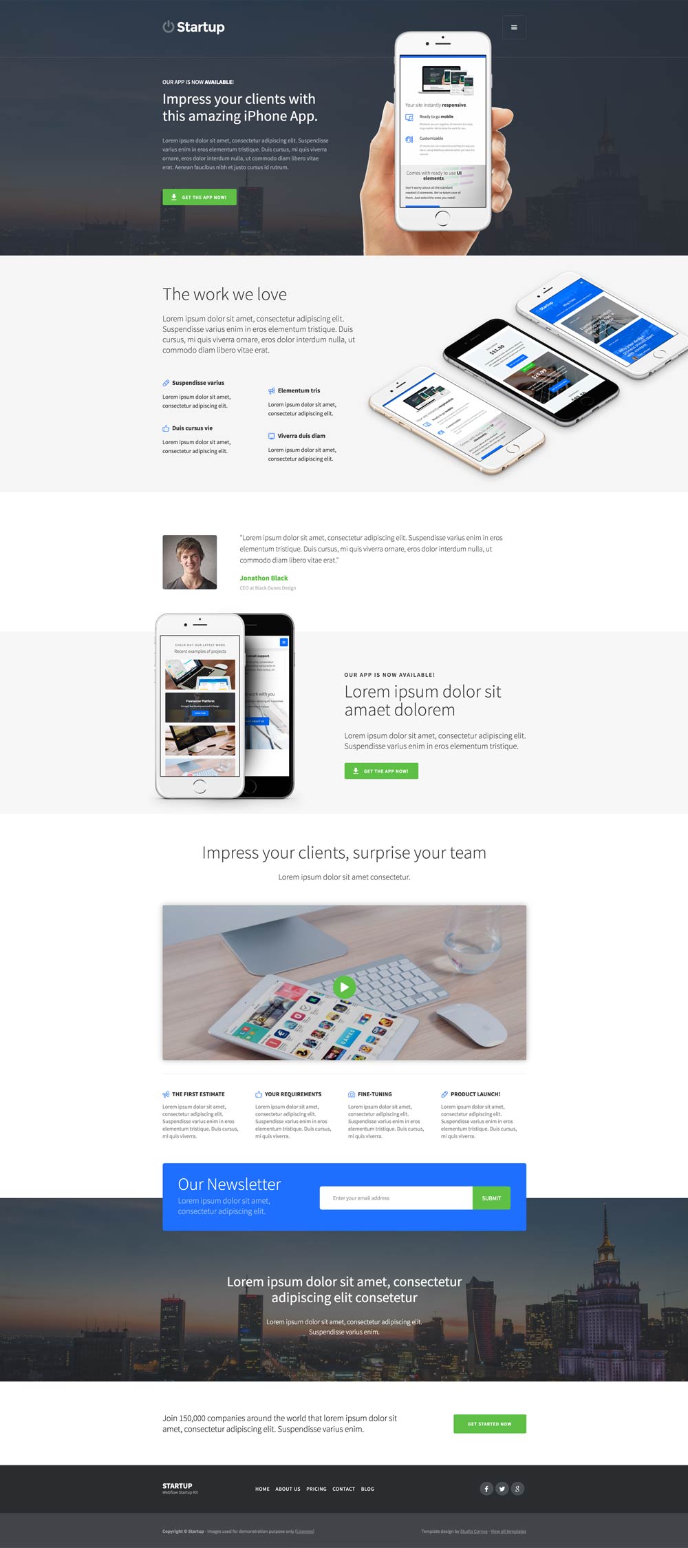 Наше портфоліо. Сайт компанії